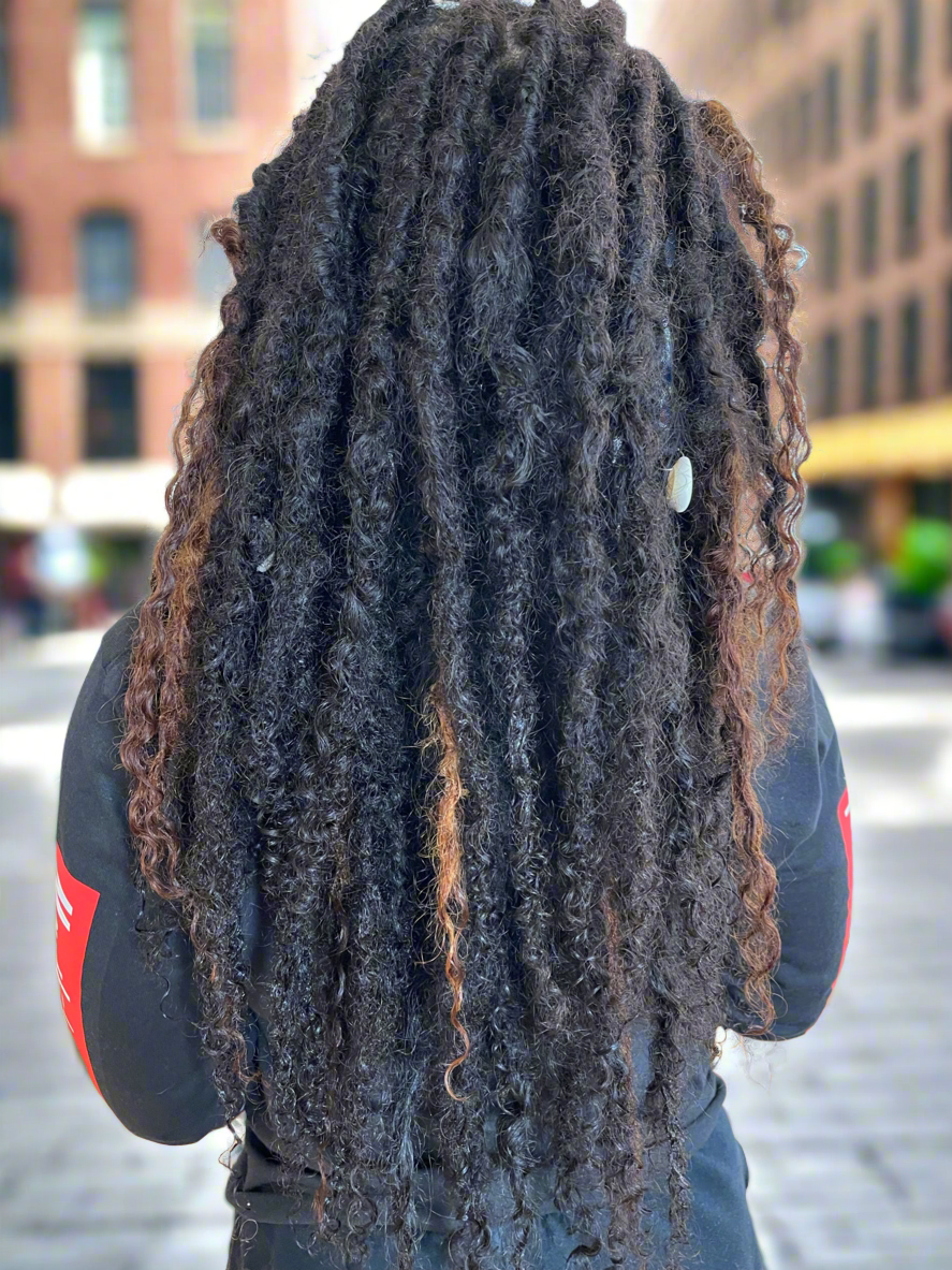 Loc Install - Goddess Crochet Faux Loc Extensions