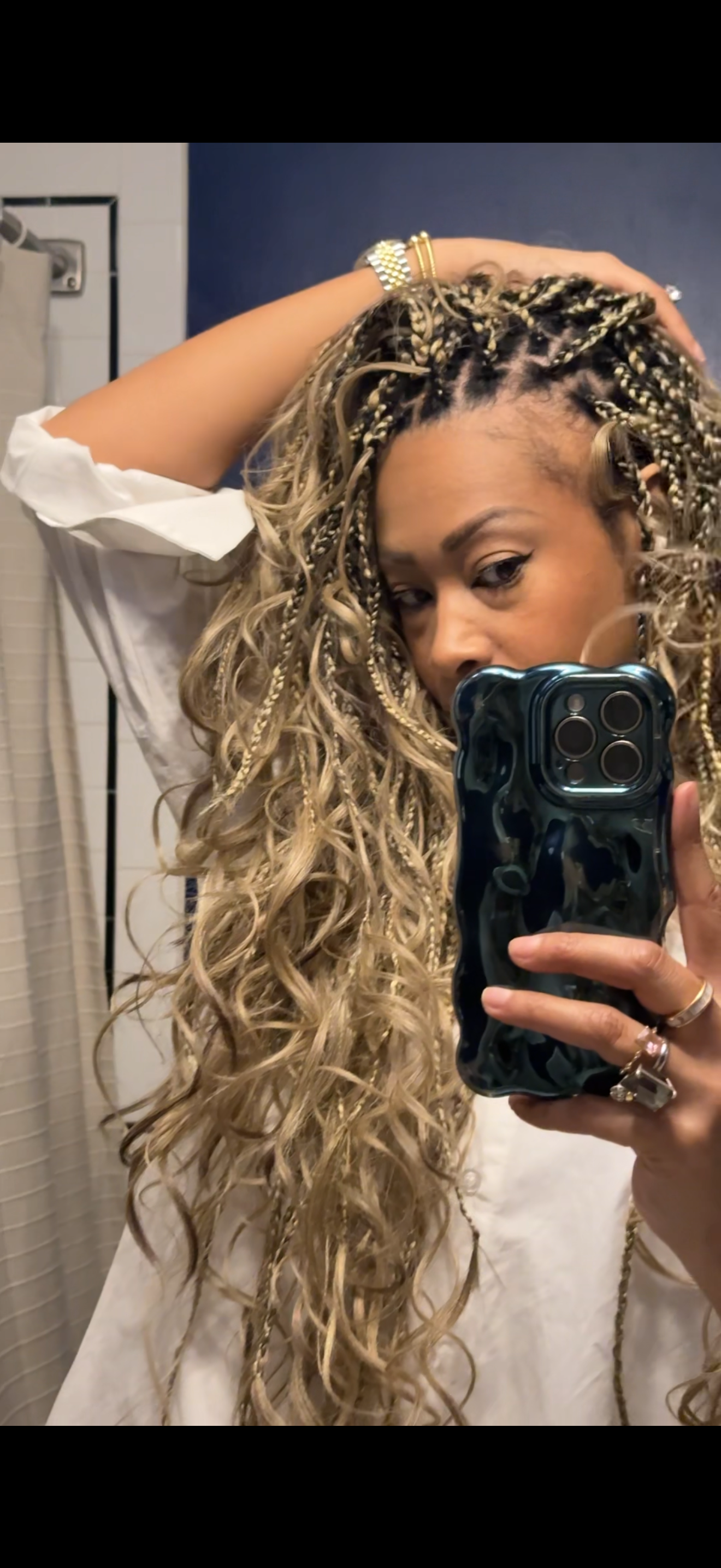 Boho Knotless Box Braids -Synthetic