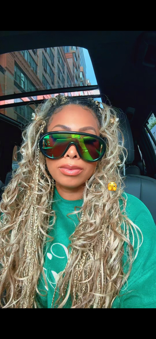Boho Knotless Box Braids - Human Hair